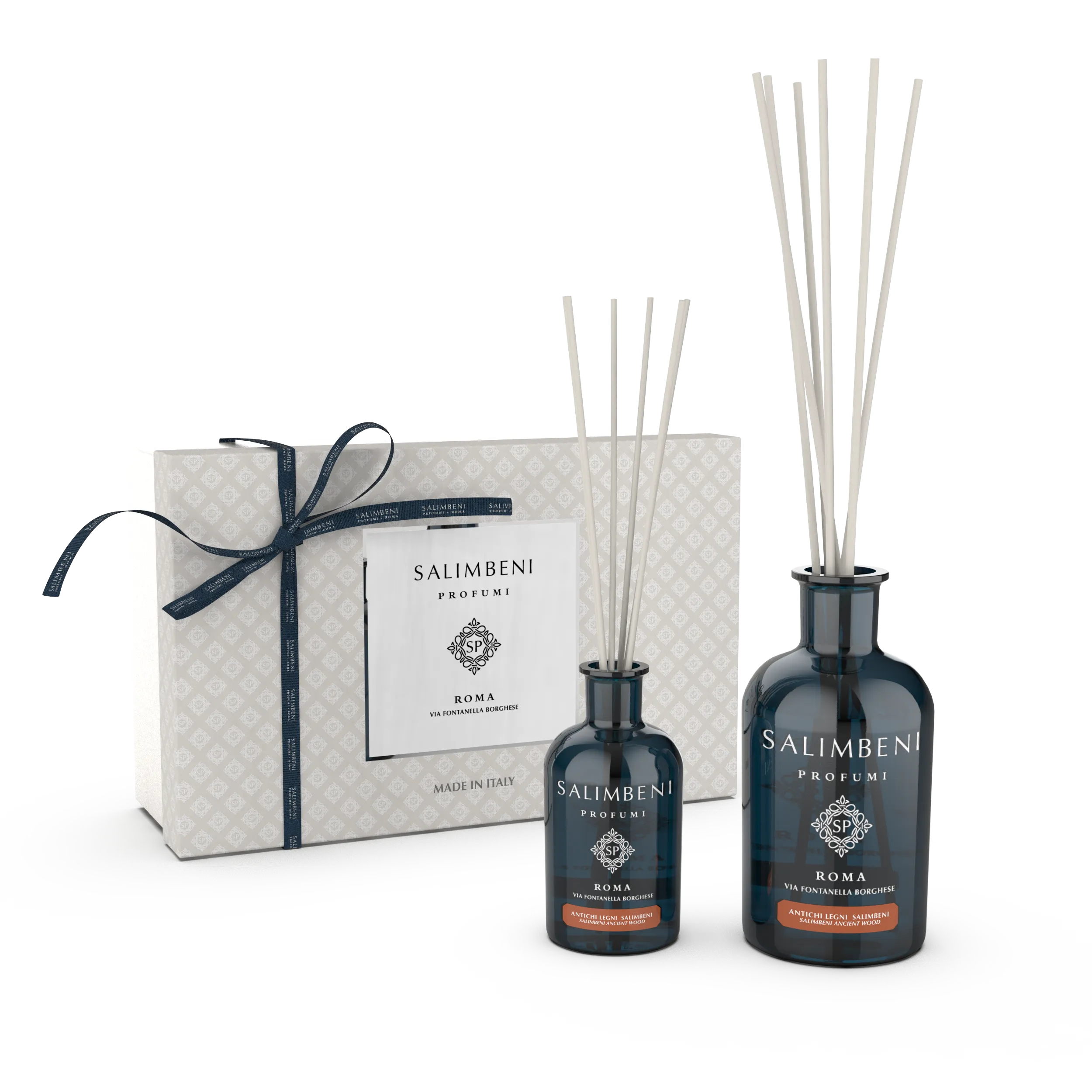 Confezione Regalo A SCELTA (Diffusore a Bastoncini 250 ml   Diffusore a Bastoncini 100ml della stessa fragranza)