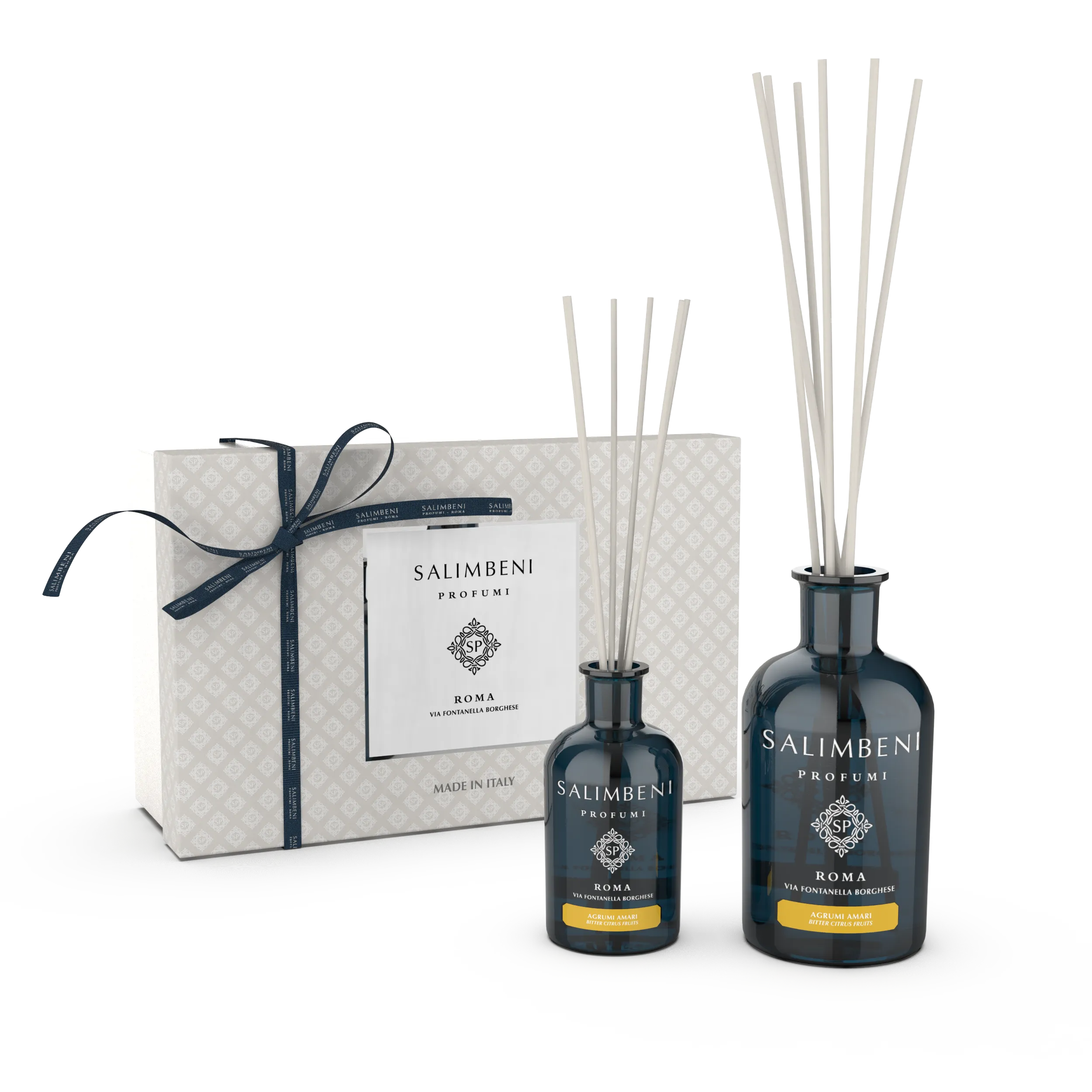 Confezione Regalo A SCELTA (Diffusore a Bastoncini 250 ml   Diffusore a Bastoncini 100ml della stessa fragranza)