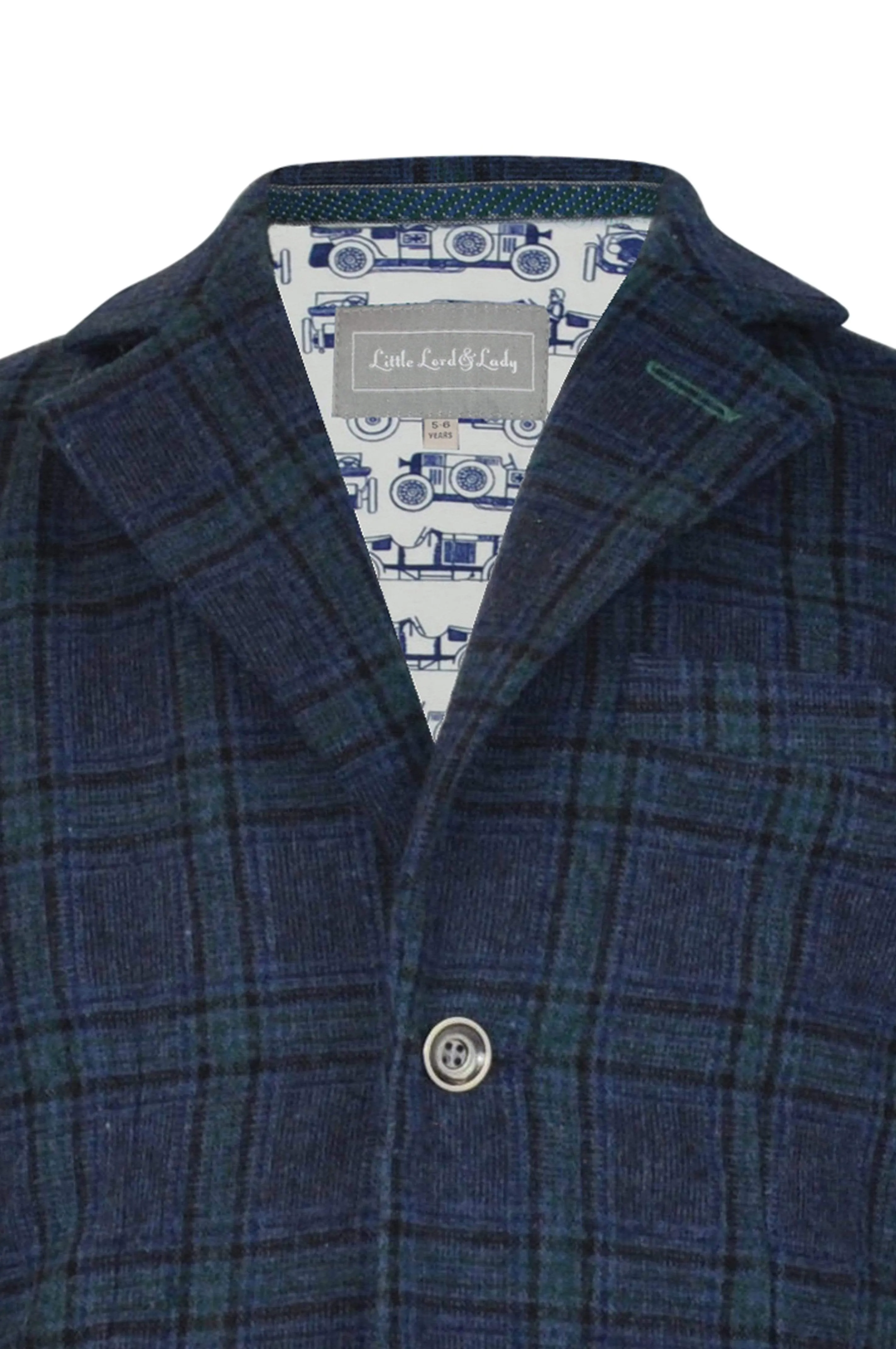 Cooper : Checked blazer