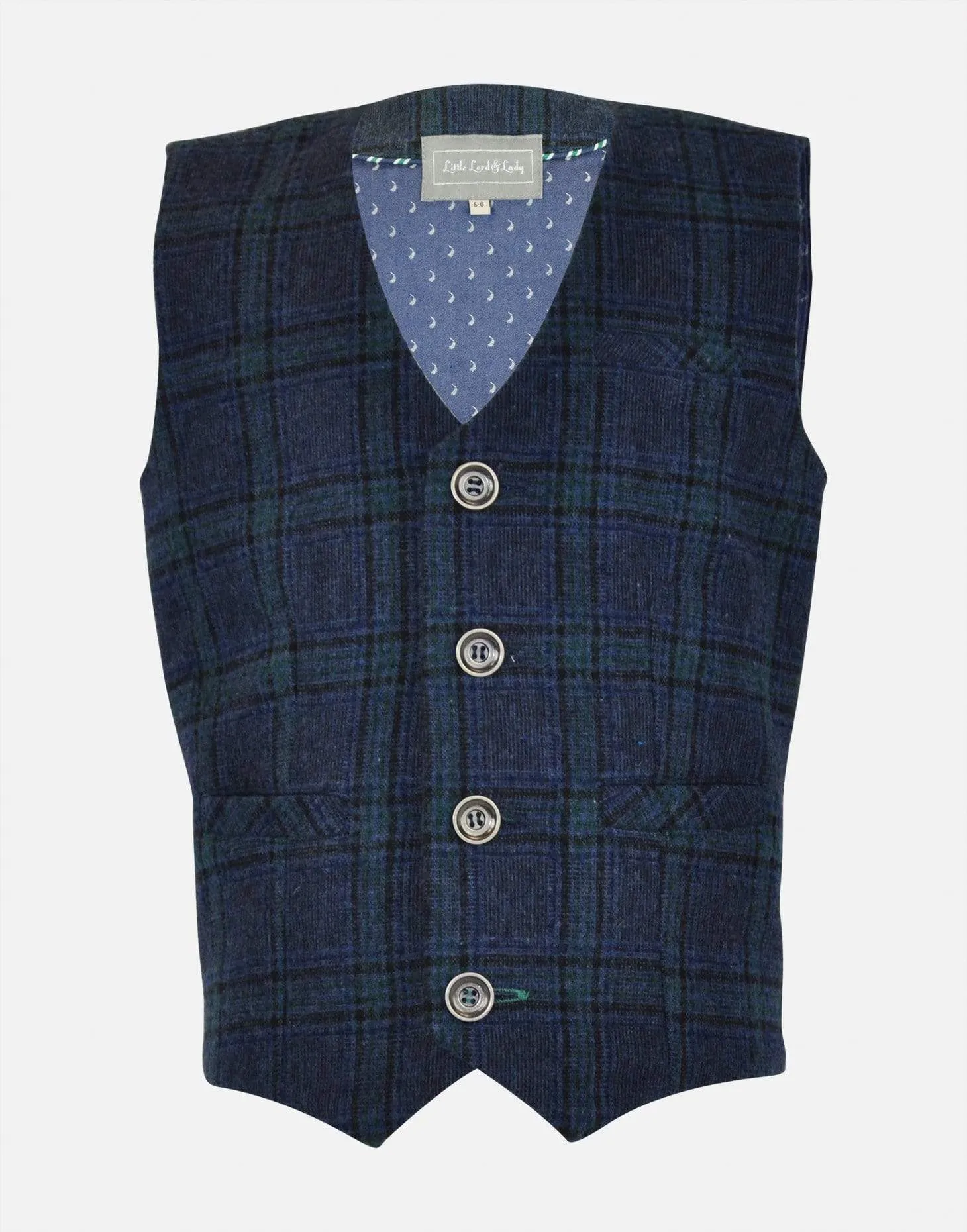 Cooper : Checked waistcoat