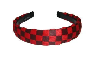 Copy of Checked Hair Band (Various Colours)