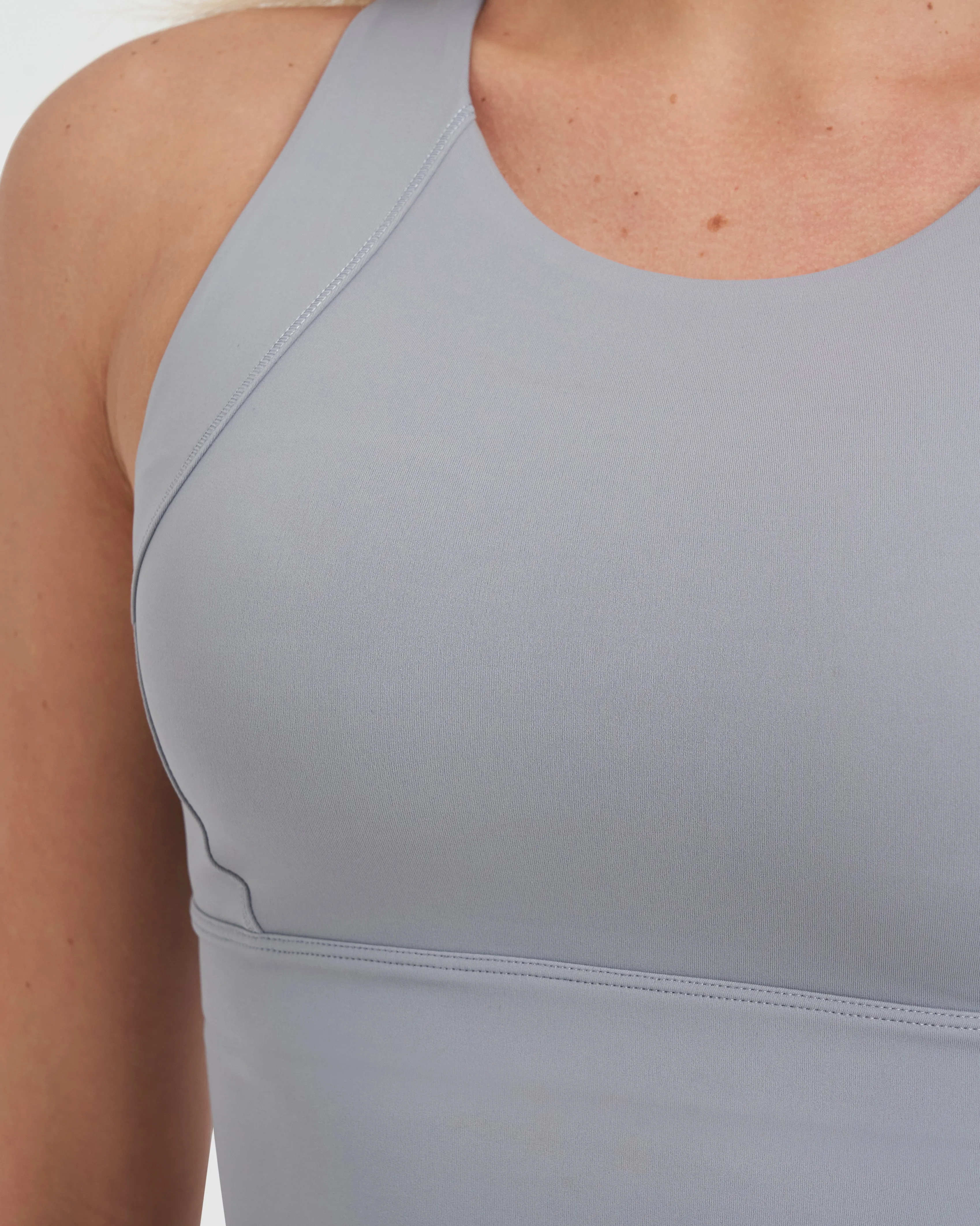 Core Trainer Britney Active Crop - Grey