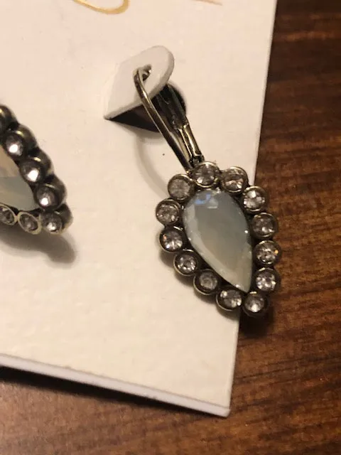 Costume Earrings; Flaga Shows the Past and Future