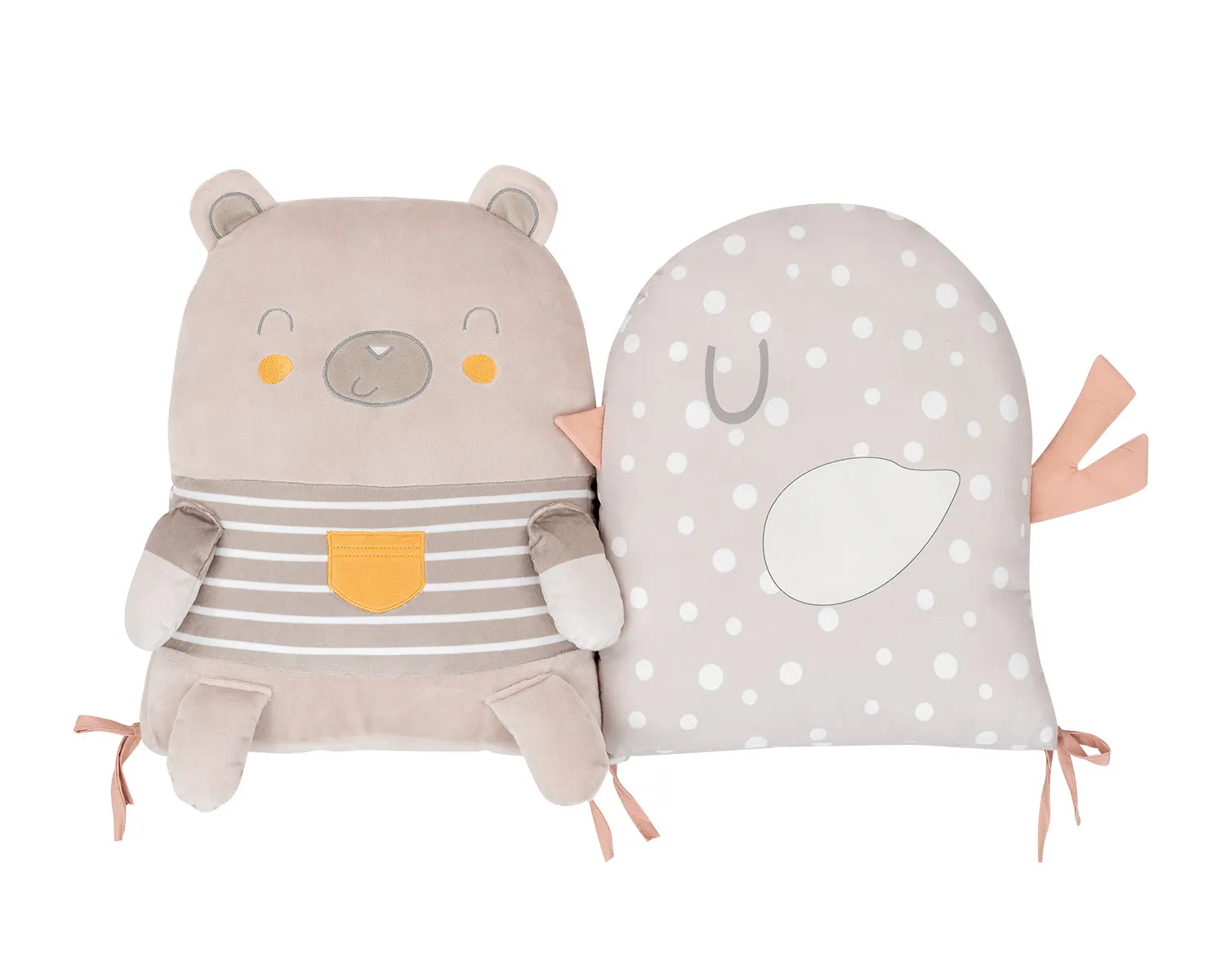 Cot Bumper Plush Pillow Set 5 pcs My Teddy