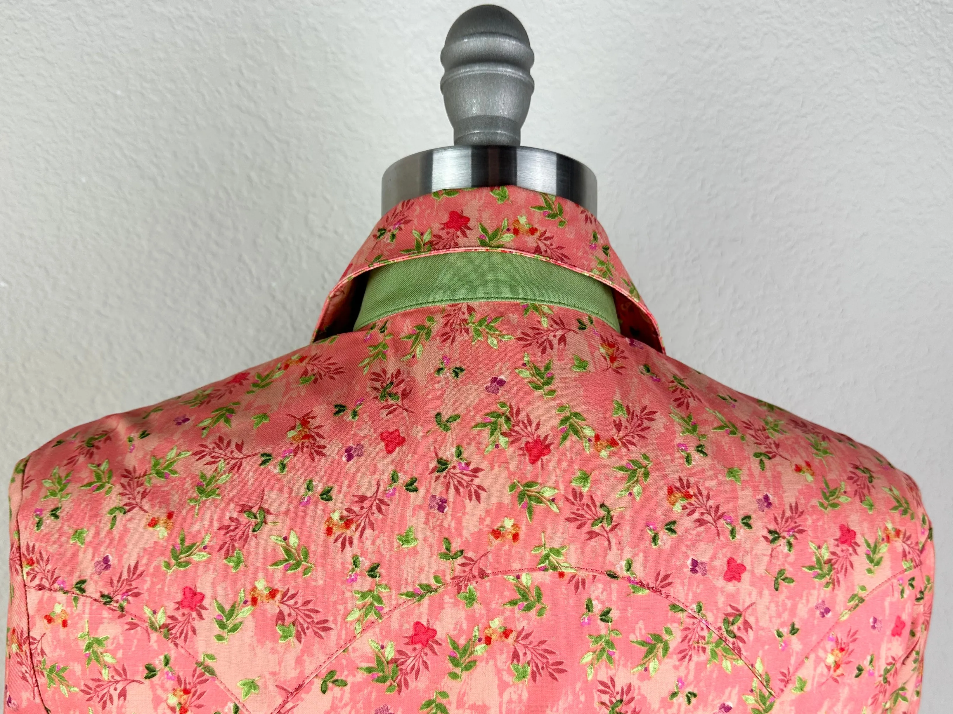 CR Western Pro Coral Floral-FINAL SALE