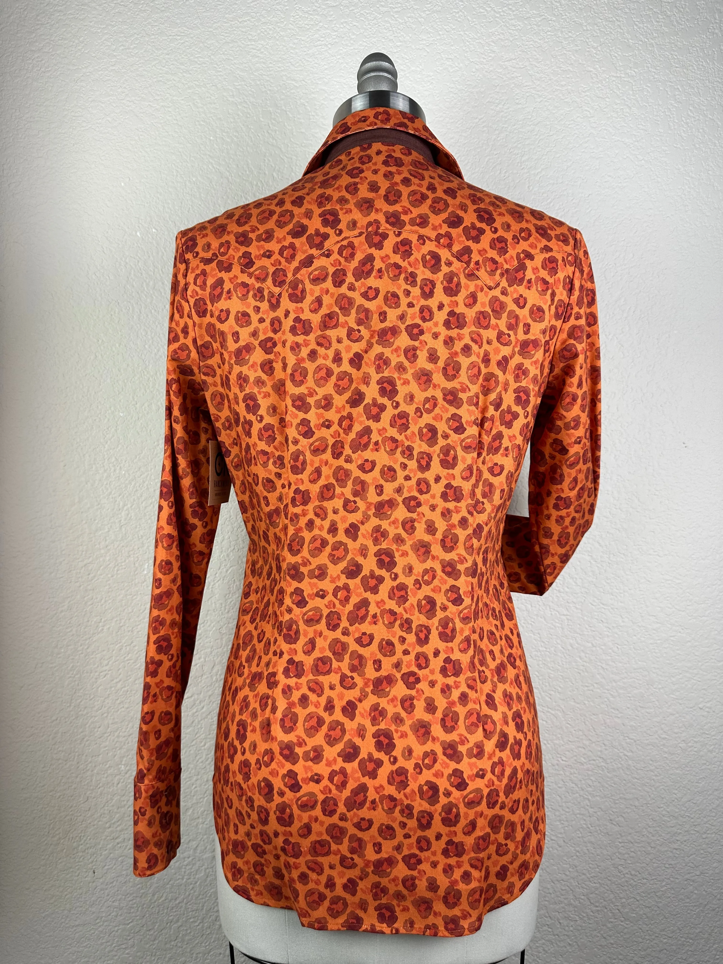 CR Western Pro Leopard Love Rust - FINAL SALE