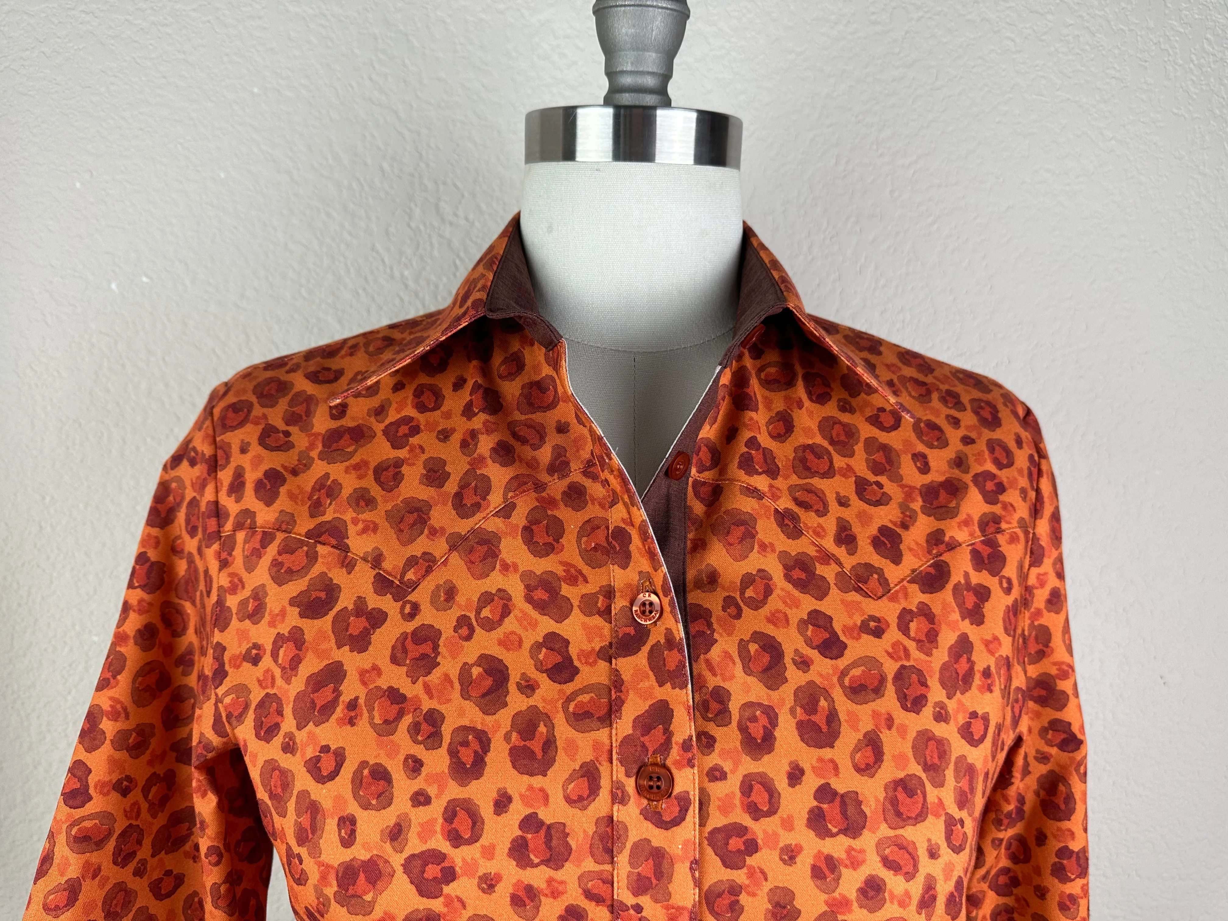 CR Western Pro Leopard Love Rust - FINAL SALE