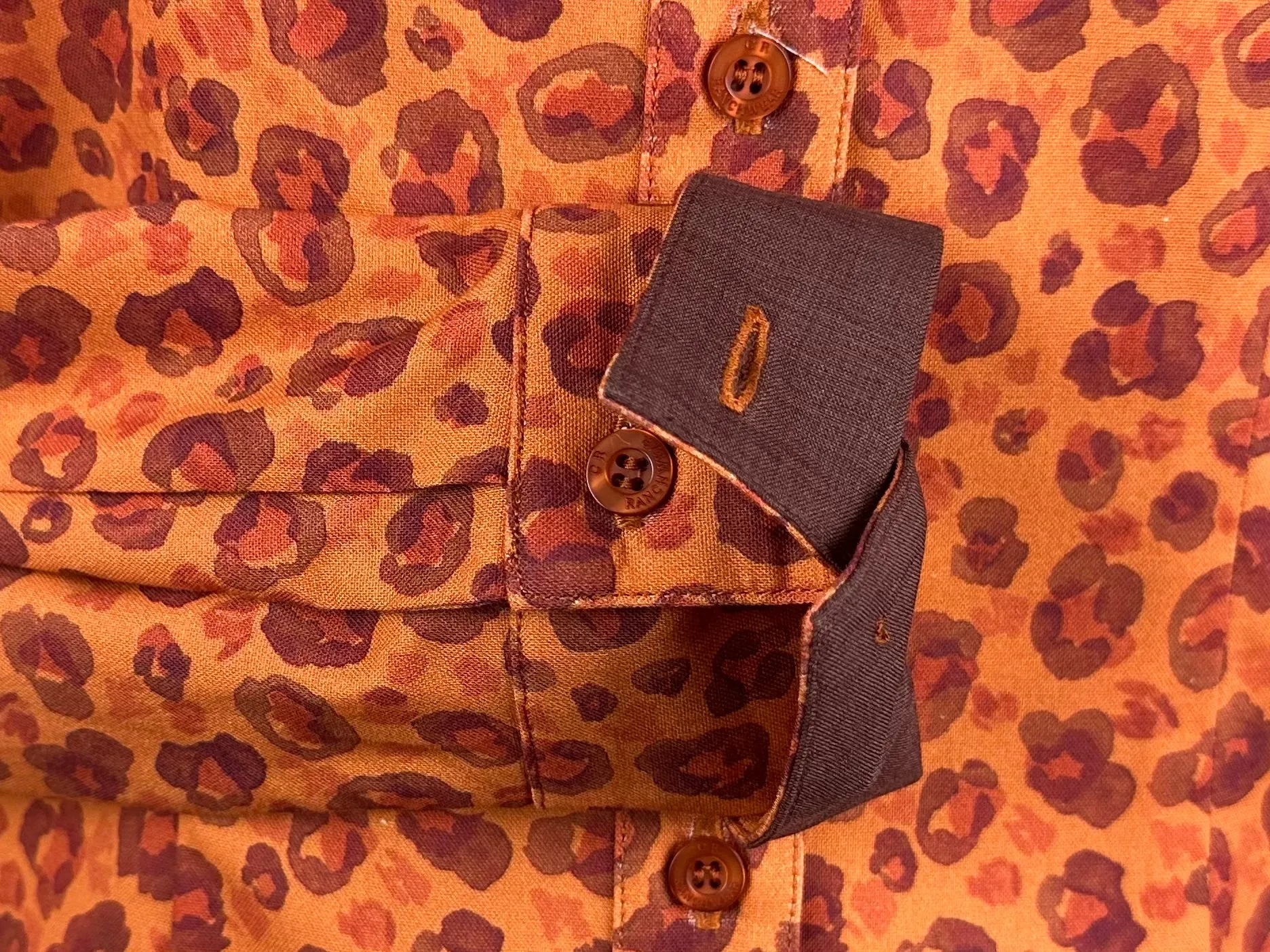 CR Western Pro Leopard Love Rust - FINAL SALE