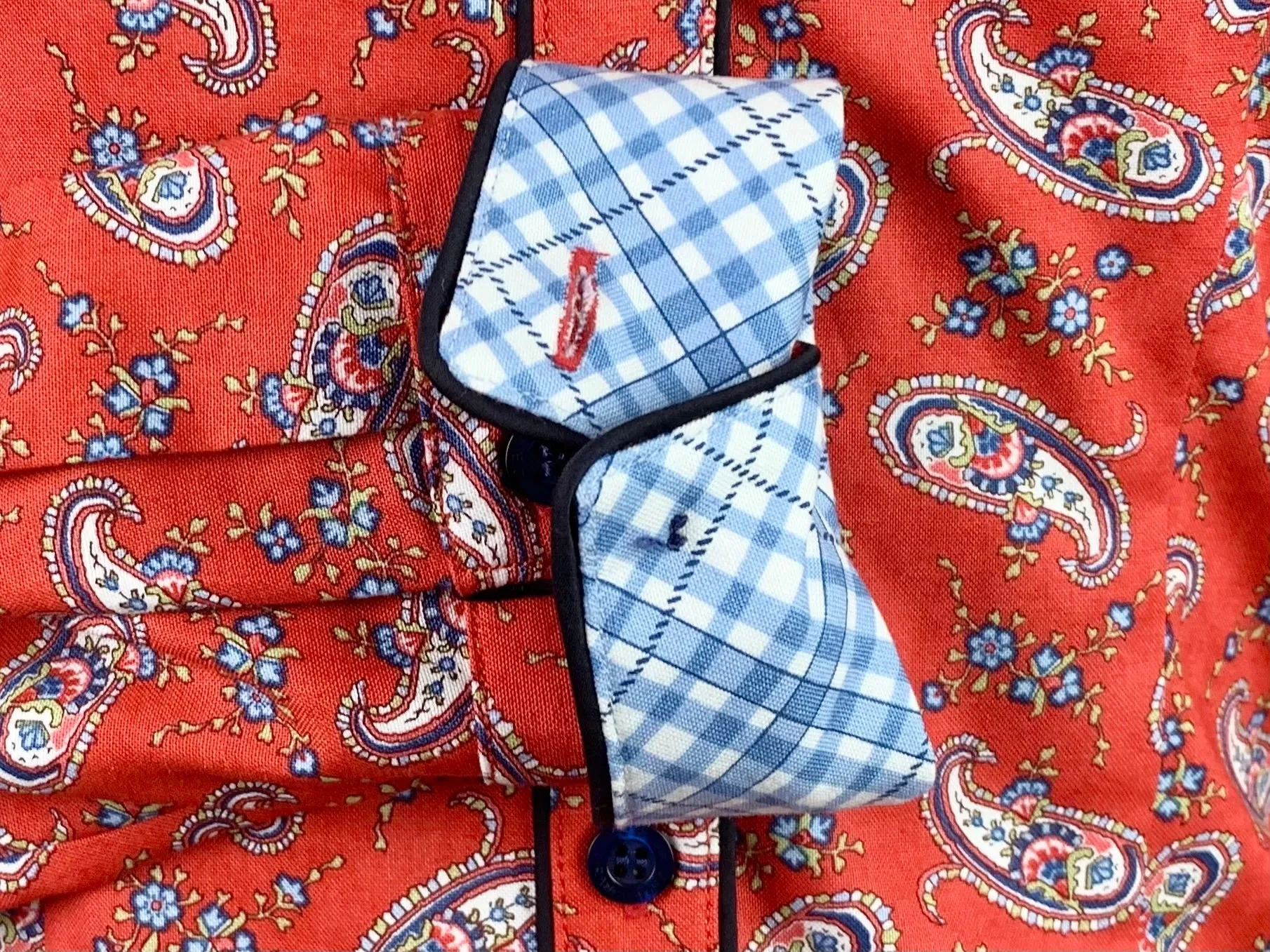 CR Western Pro Red Howdy Paisley - FINAL SALE