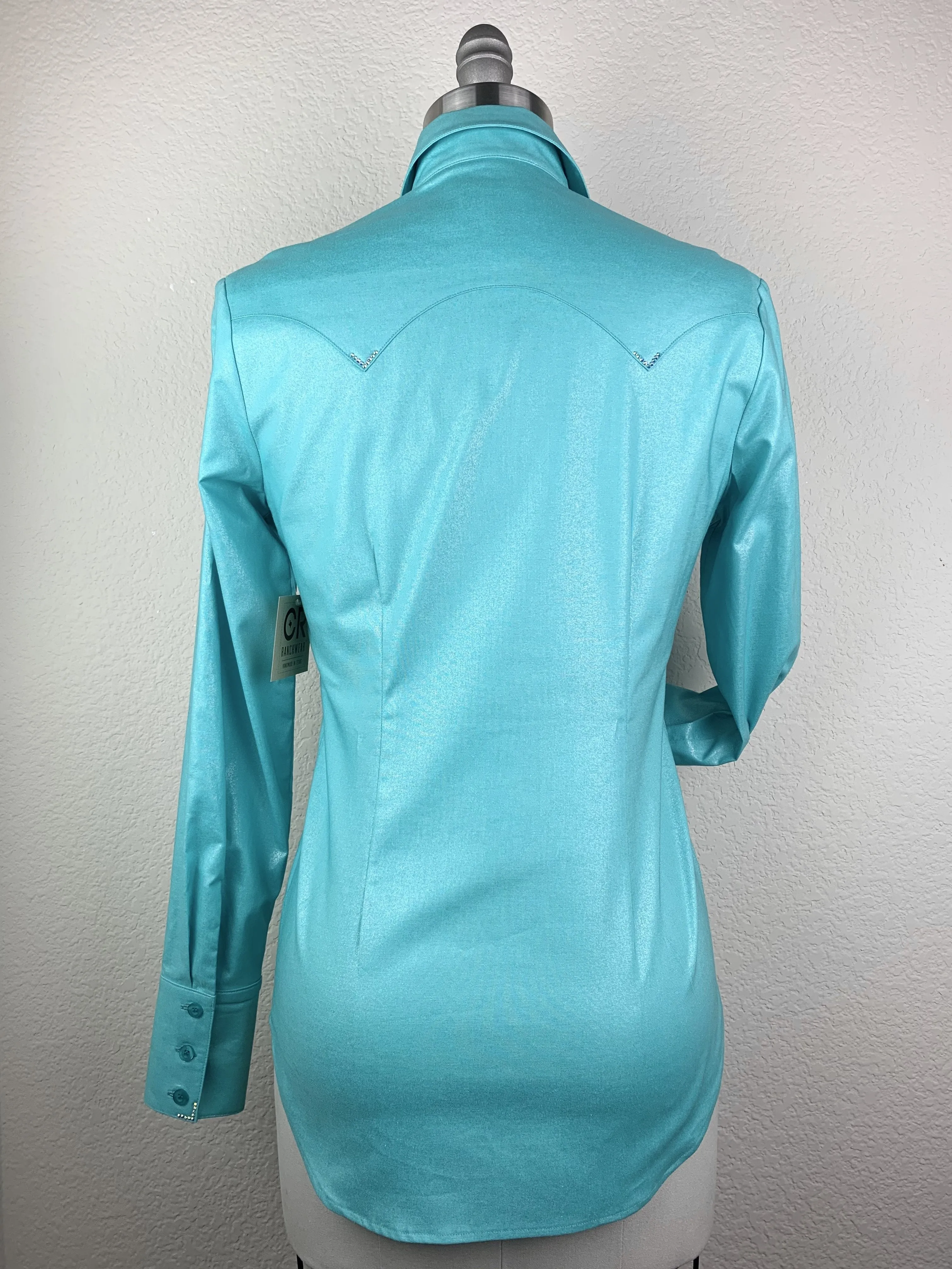 CR Western Pro Shimmy Shimmy Aqua - FINAL SALE