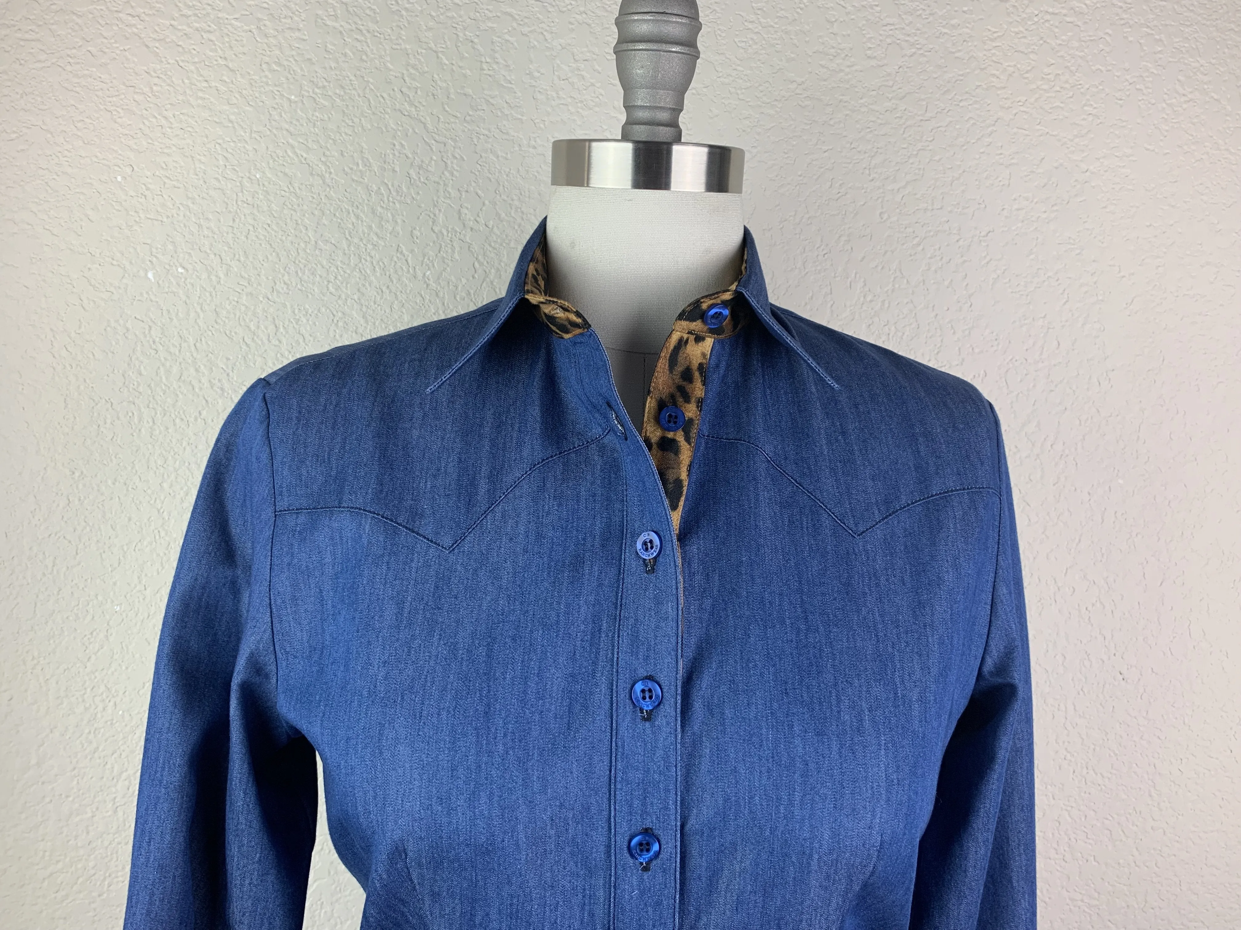 CR Western Pro Wild About Leopard Denim