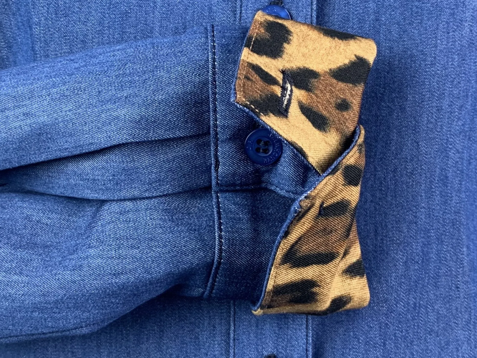 CR Western Pro Wild About Leopard Denim