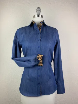 CR Western Pro Wild About Leopard Denim