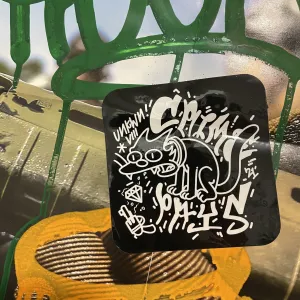 Crime Pays V2 Snowball 2 Sticker