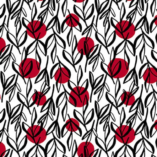 Crimson Garden Black/Red