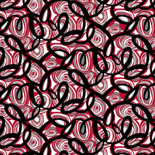 Crimson Garden Red/Black