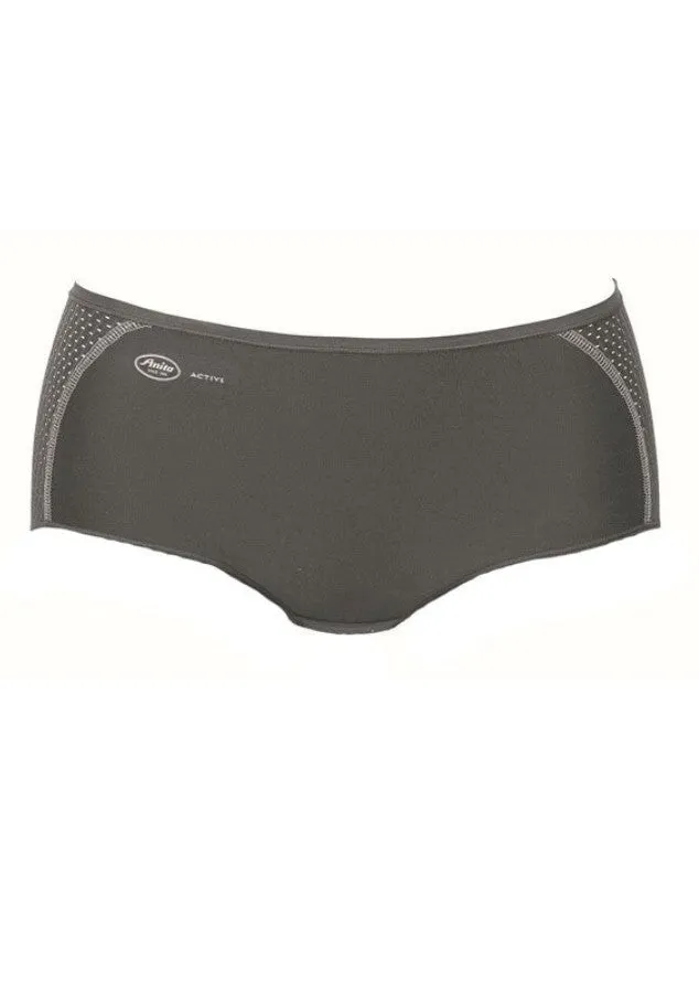 Culotte Sport Seconde Peau Taille Plus- Anthracite