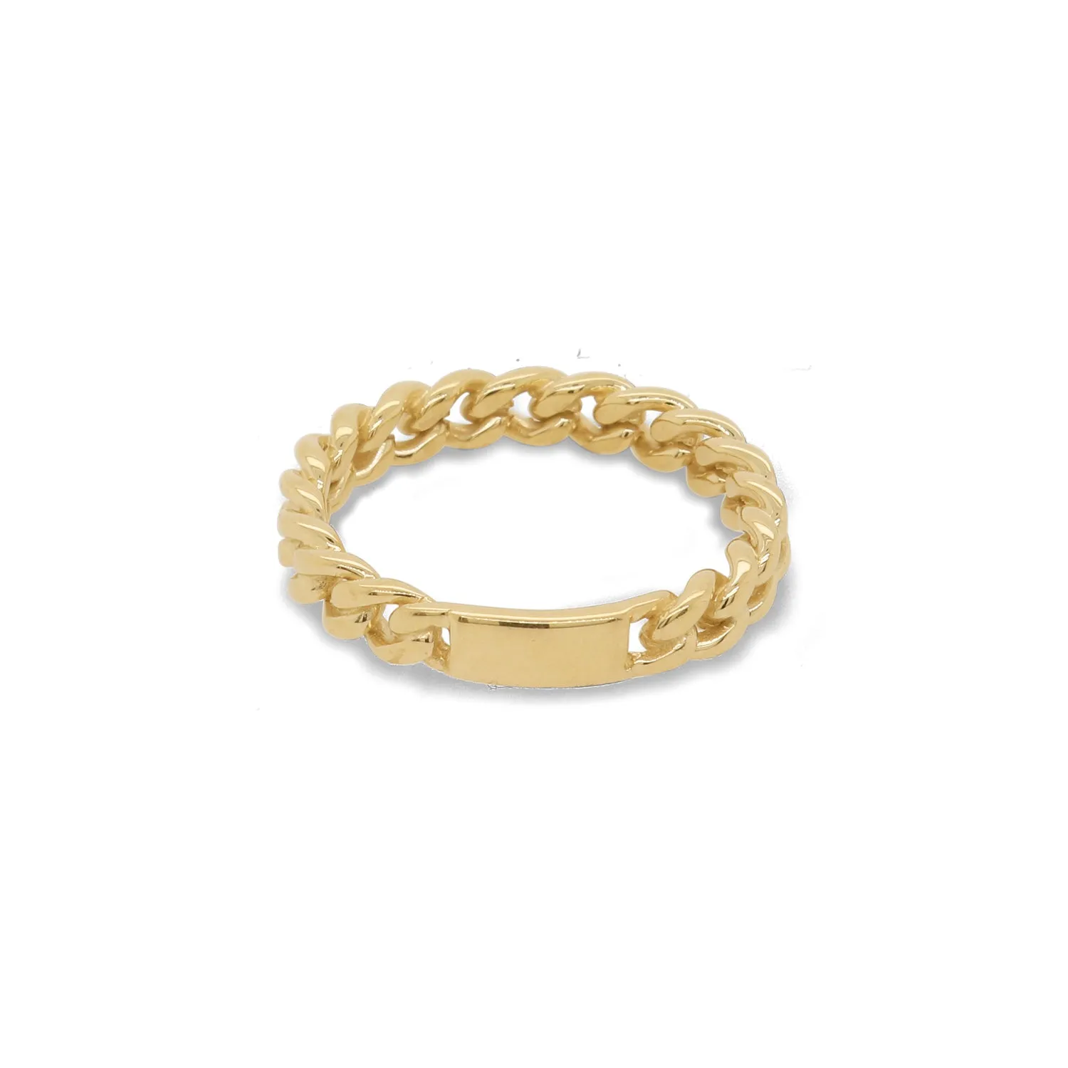 Curb Link Ring