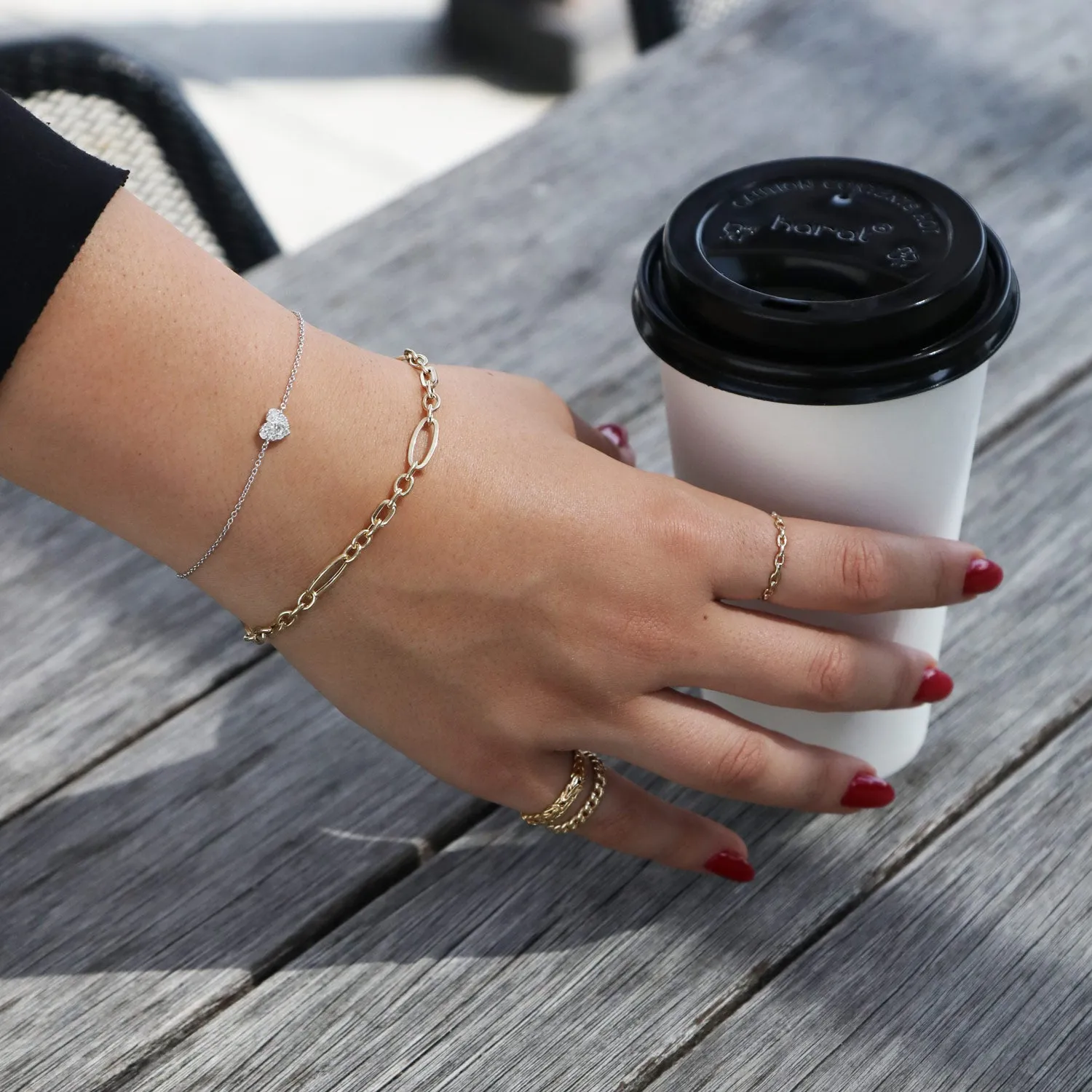 Curb Link Ring