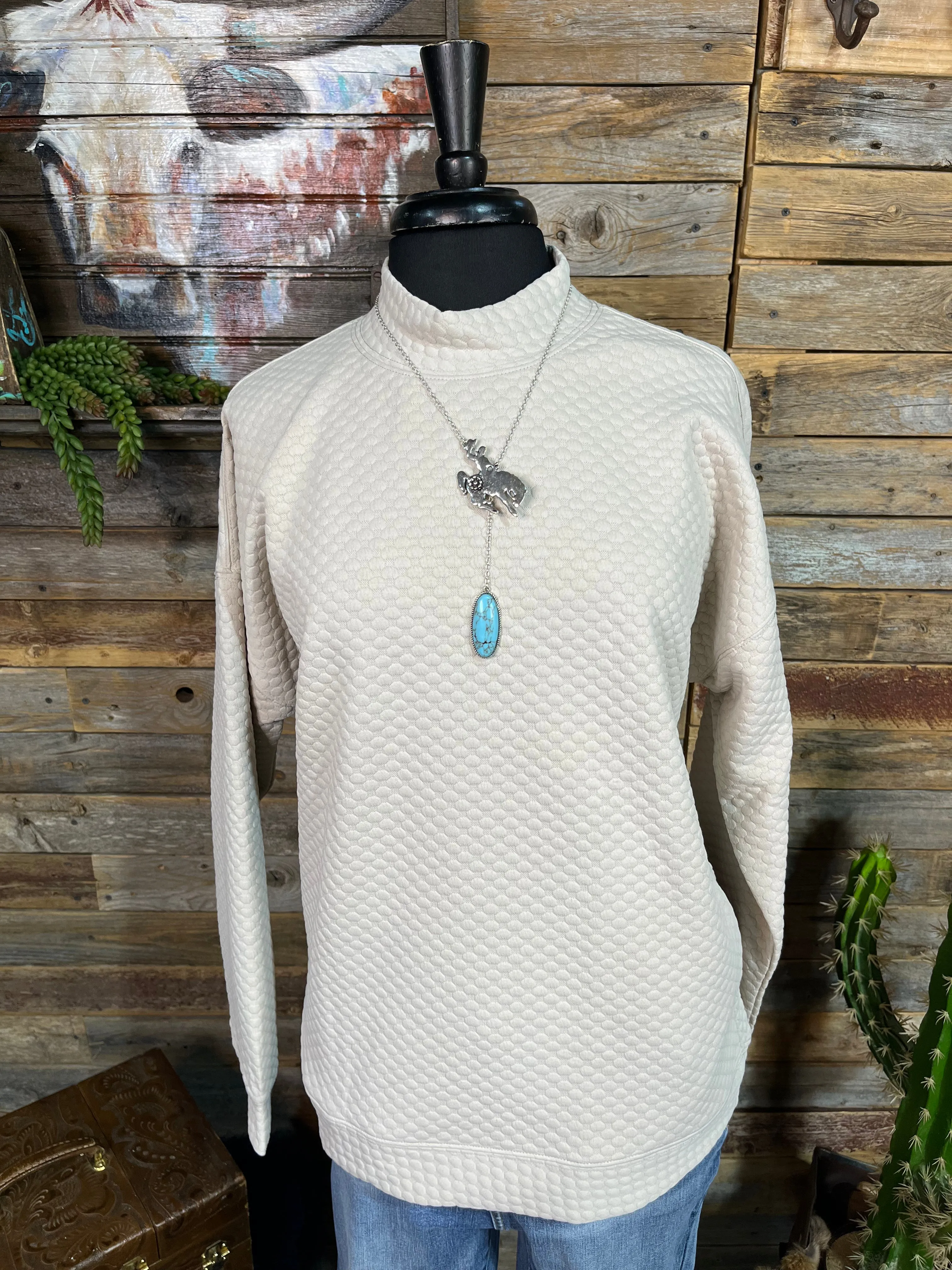 Daisy Textured Top