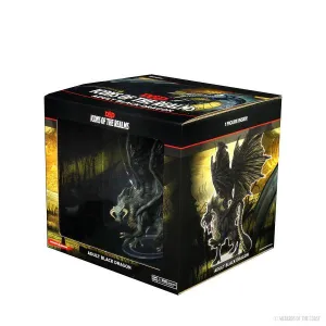 D&D Icons of the Realms: Adult Black Dragon Premium Figure