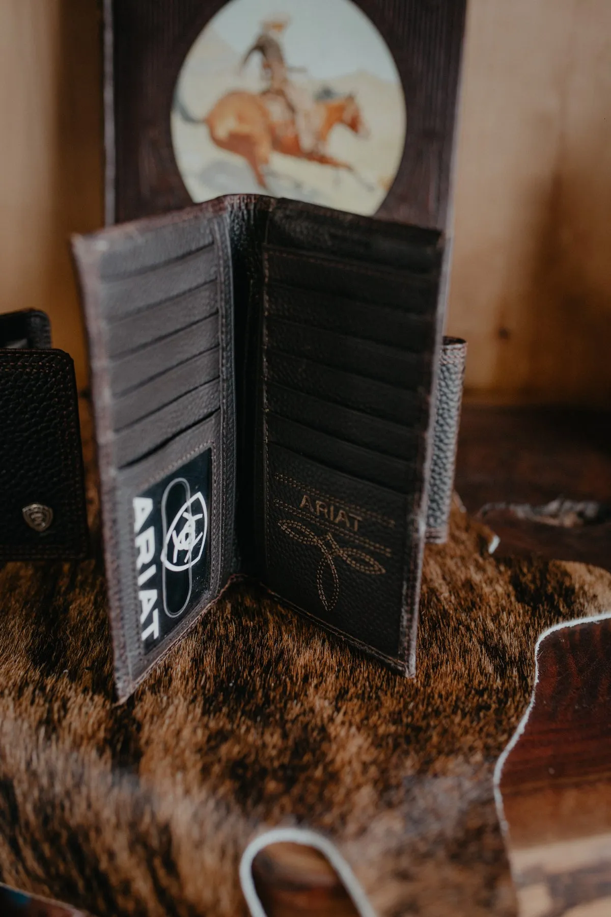 'Dark Textured' Ariat Wallet Ariat (3 Styles)