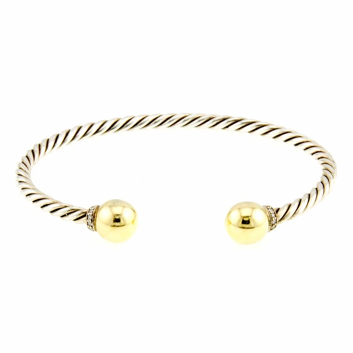 David Yurman Solari Bracelet with 18kt Gold and Diamonds
