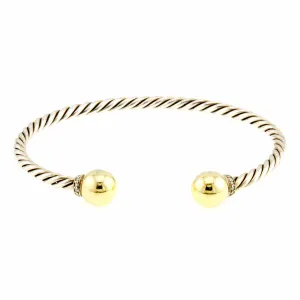 David Yurman Solari Bracelet with 18kt Gold and Diamonds