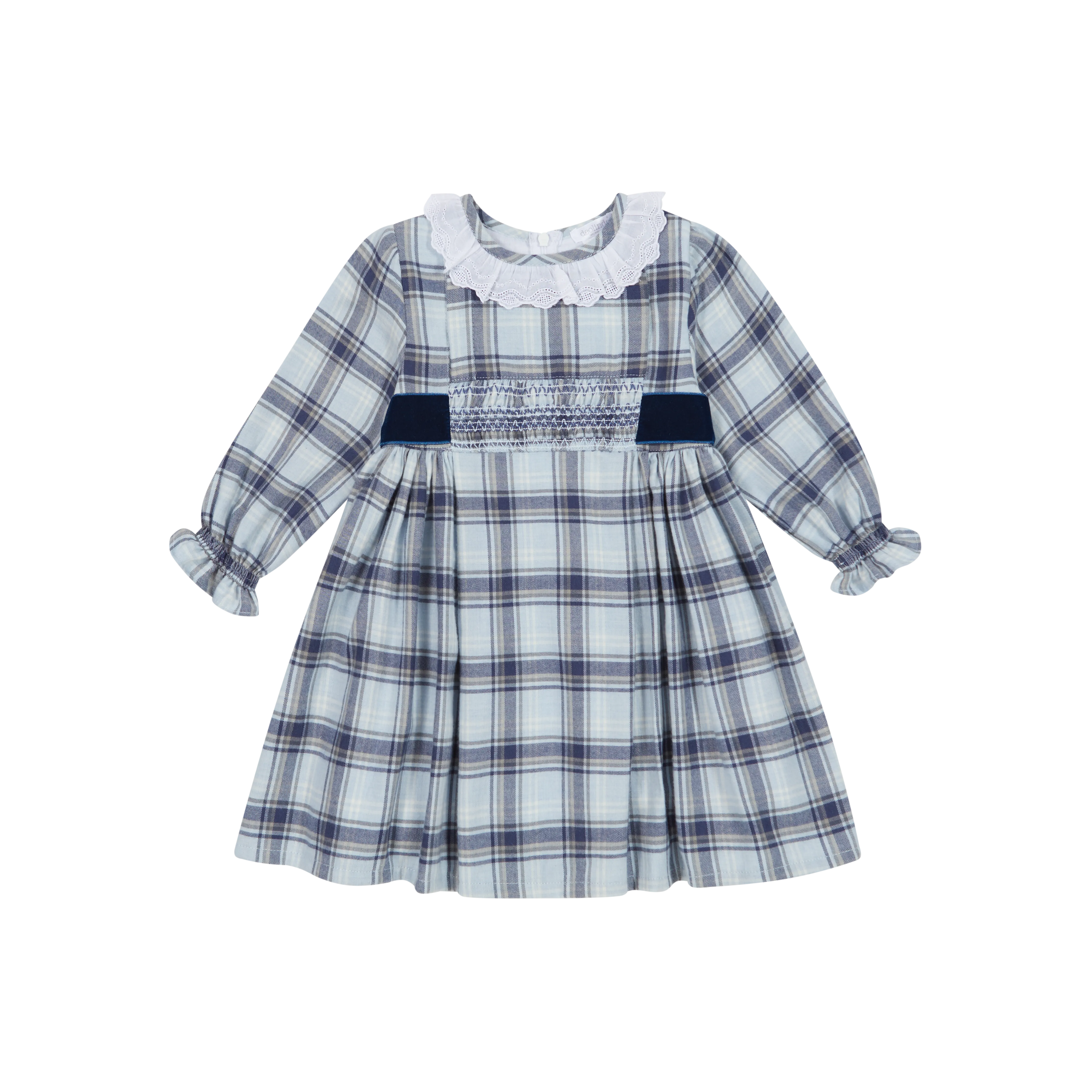 DB24419  Deolinda Checked Dress