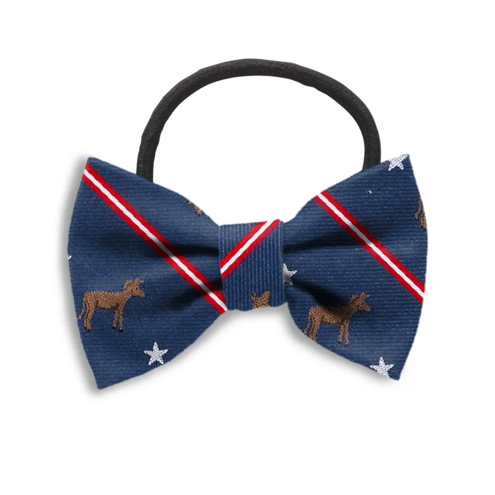 Democrat Blue - Hair Bows