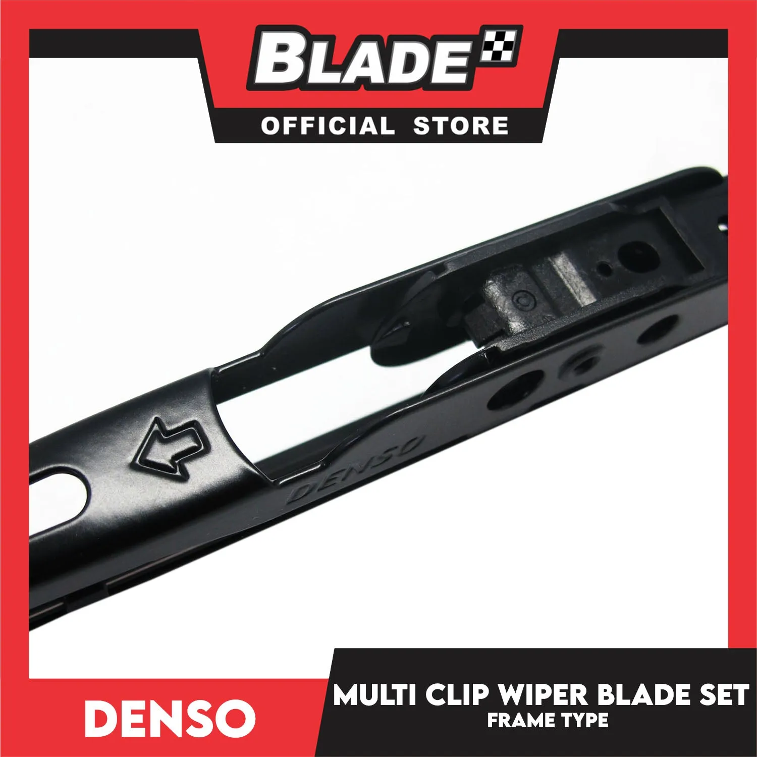 Denso Multi Clip Wiper Blade Set, Frame Type DCS-022/DRS022 22' ' And DCS-018/DT018N 18' ' Set of 2pcs Car Wiper For Mitsubishi Montero Sport