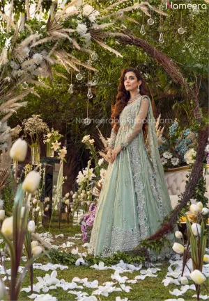Designer Lehenga Choli in Front Open Gown Style #BN1030