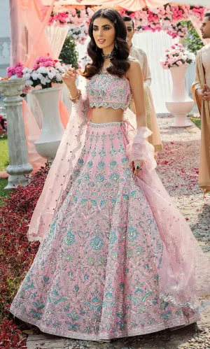Designer Pink Bridal Wear for Wedding #N7026