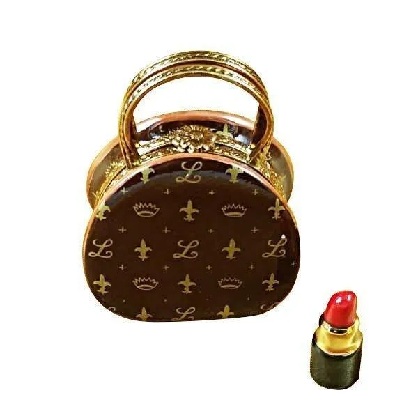 Designer Purse with Lipstick