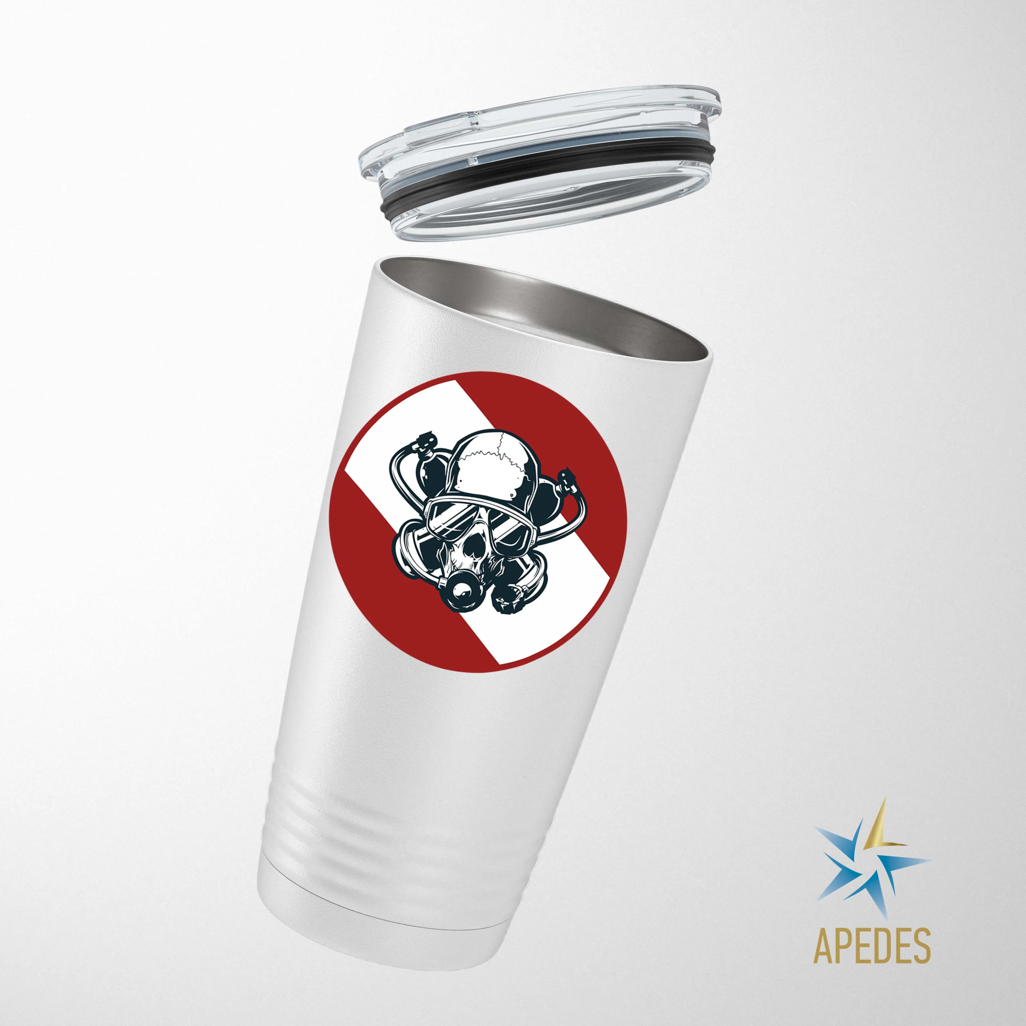 Diver Skull Stainless Steel Tumbler 20 OZ
