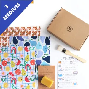 DIY Kitchen Set Beeswax Wraps
