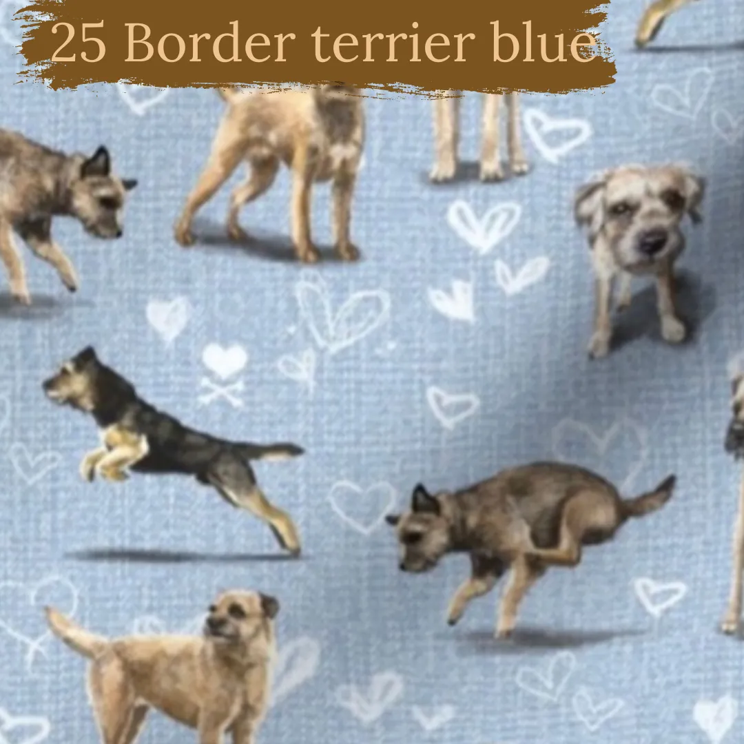 Dog breeds cable knit topped romper