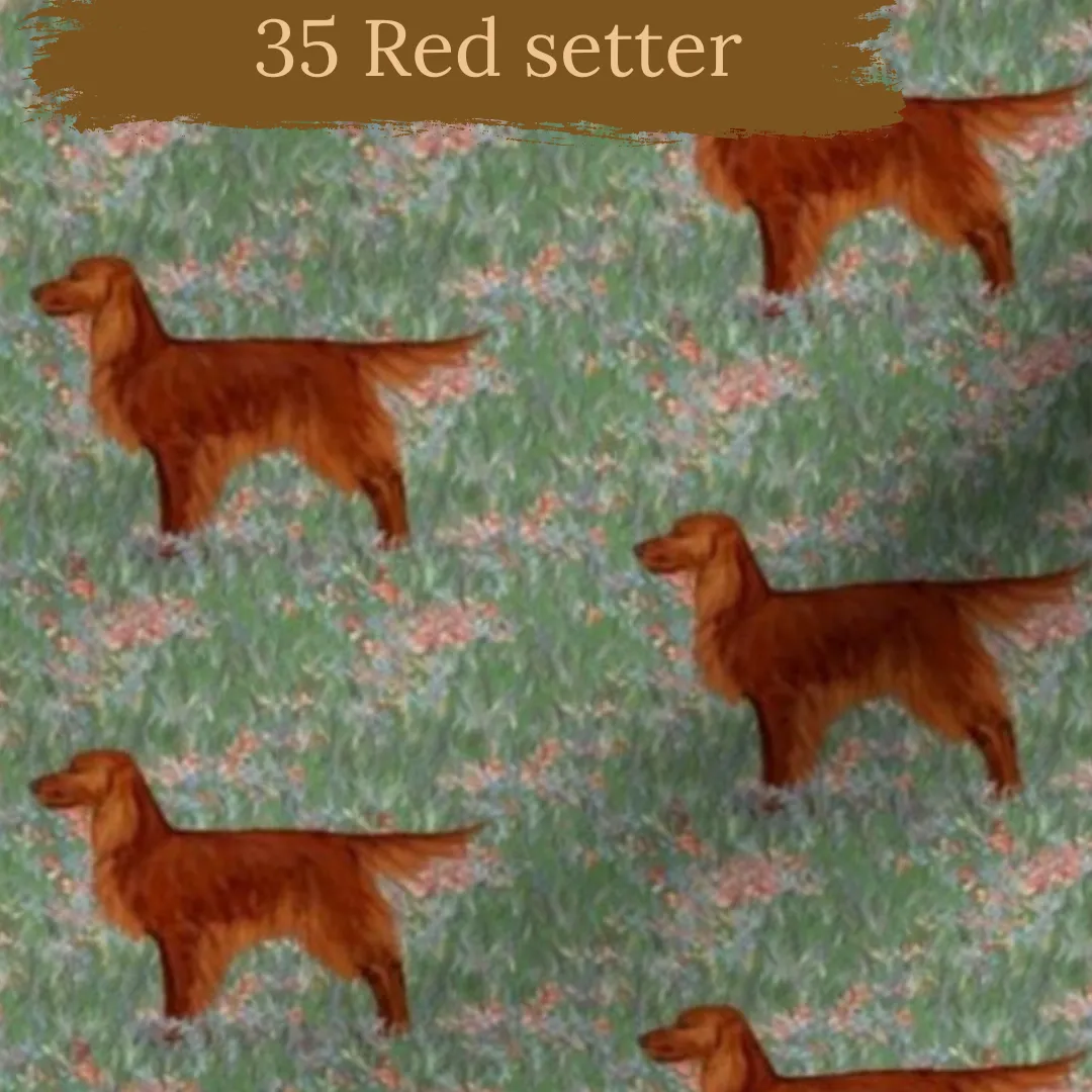 Dog breeds cable knit topped romper