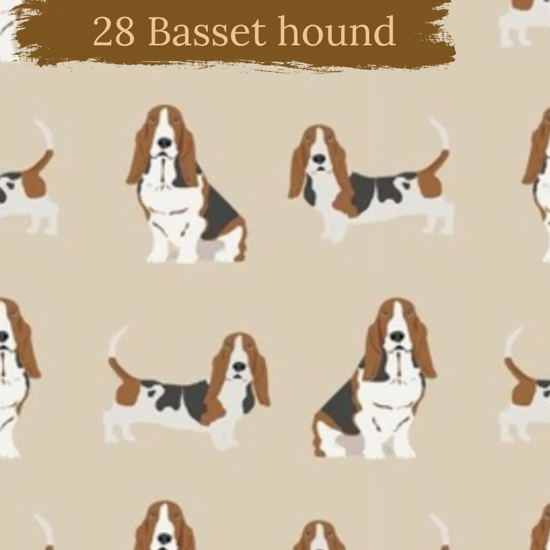 Dog breeds cable knit topped romper