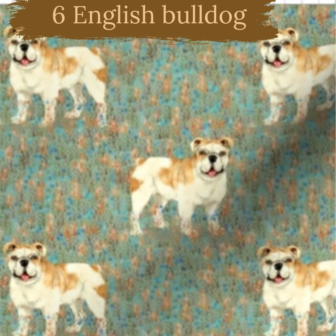Dog breeds cable knit topped romper
