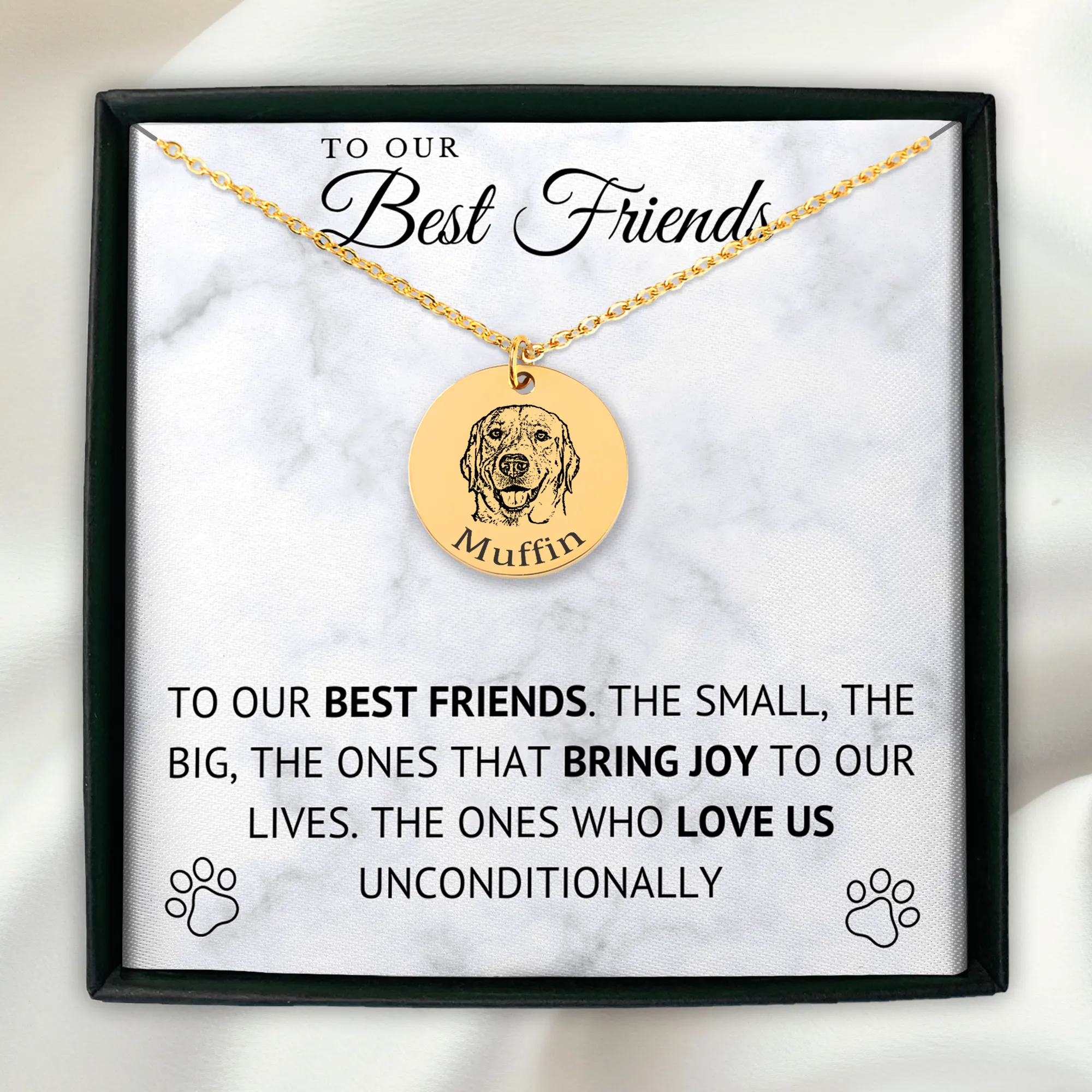 Dog Portrait Necklace