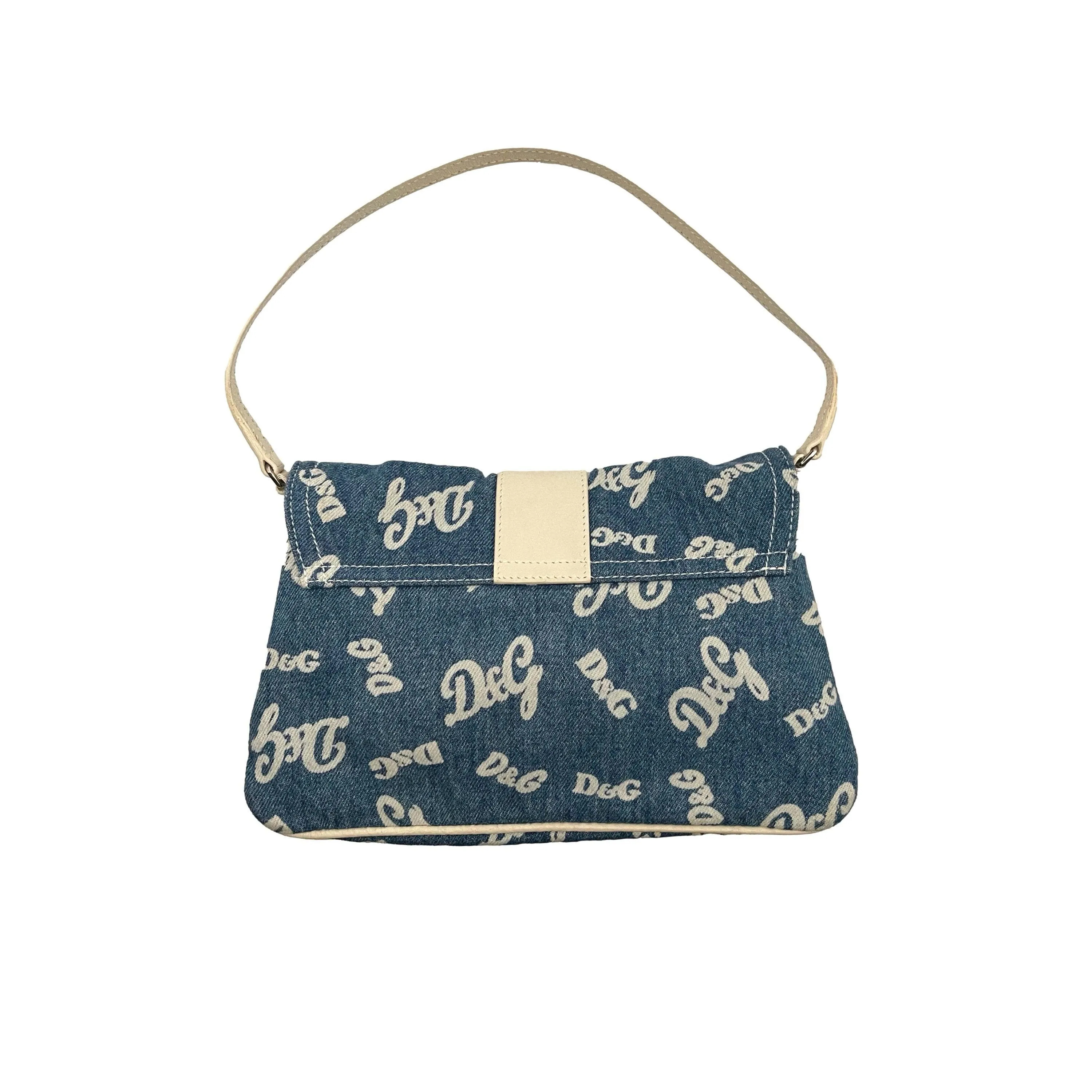 Dolce & Gabbana Denim Mini Shoulder Bag
