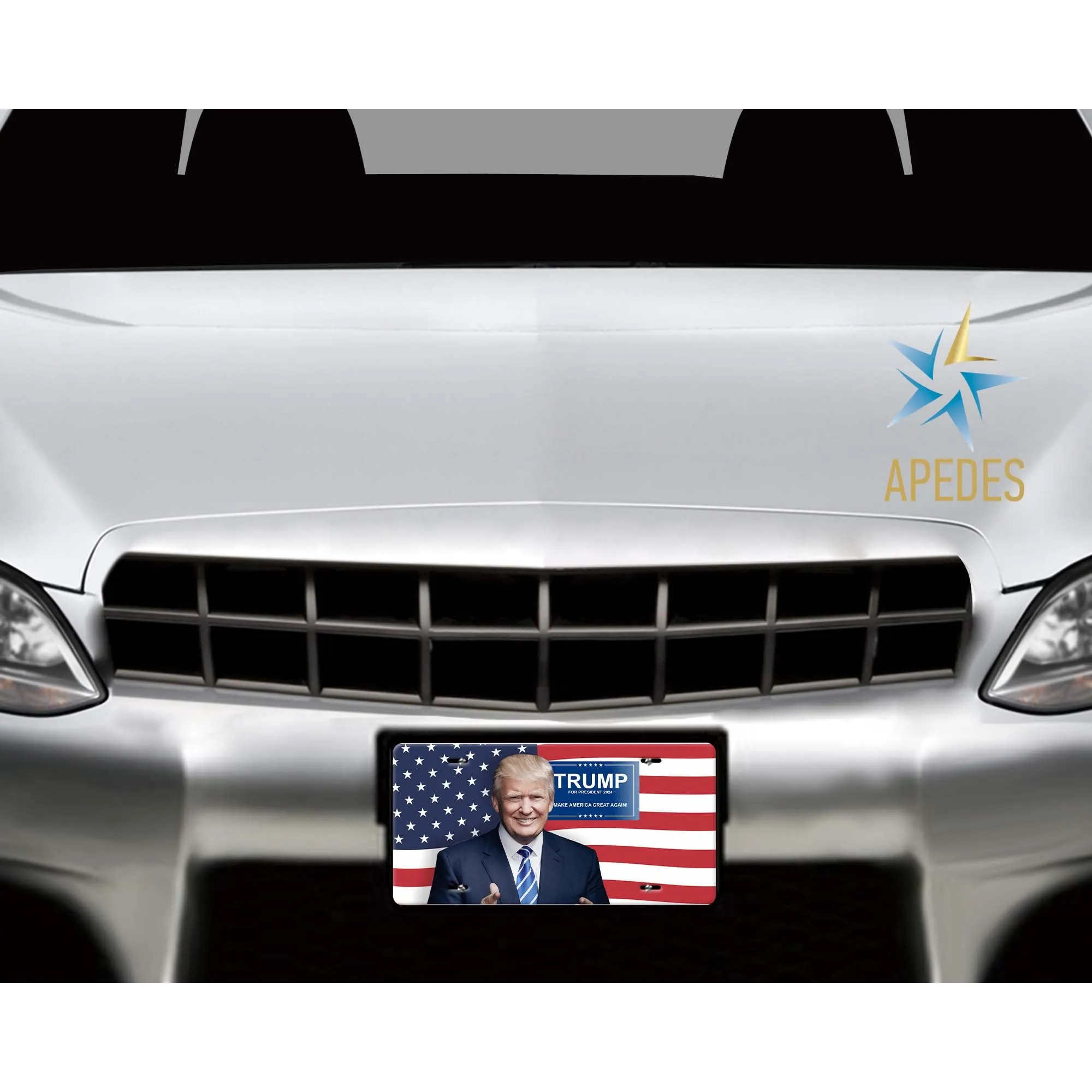 Donald Trump 2024 President USA Decorative License Plate