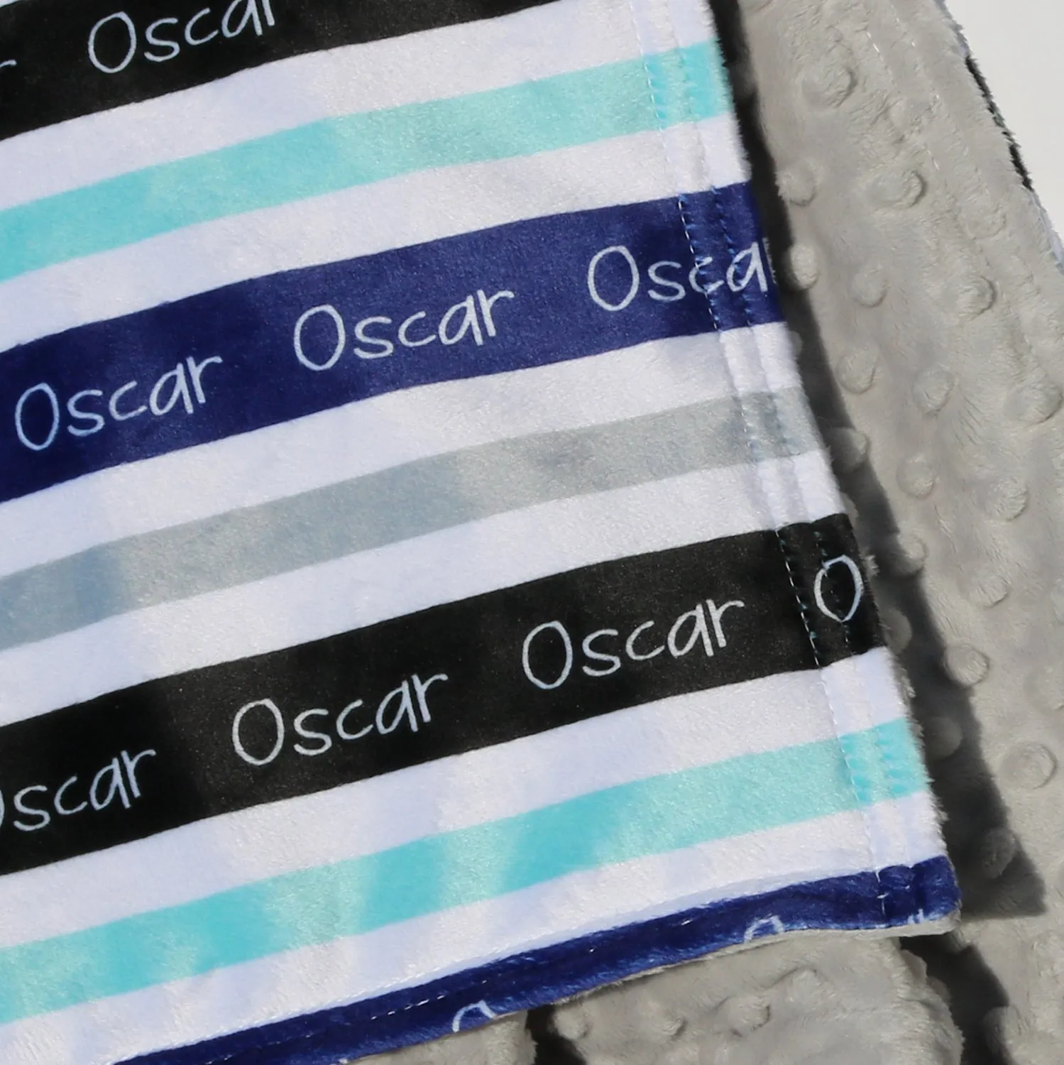 Double Minky Blanket - Stripes