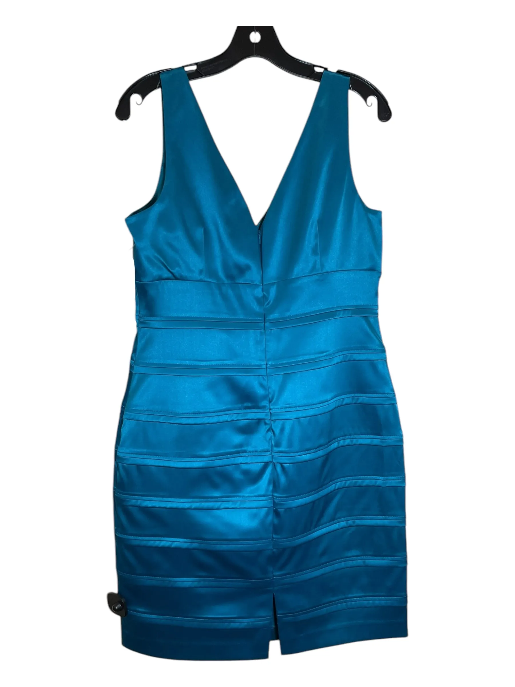 Dress Casual Midi By American Living In Blue, Size: L