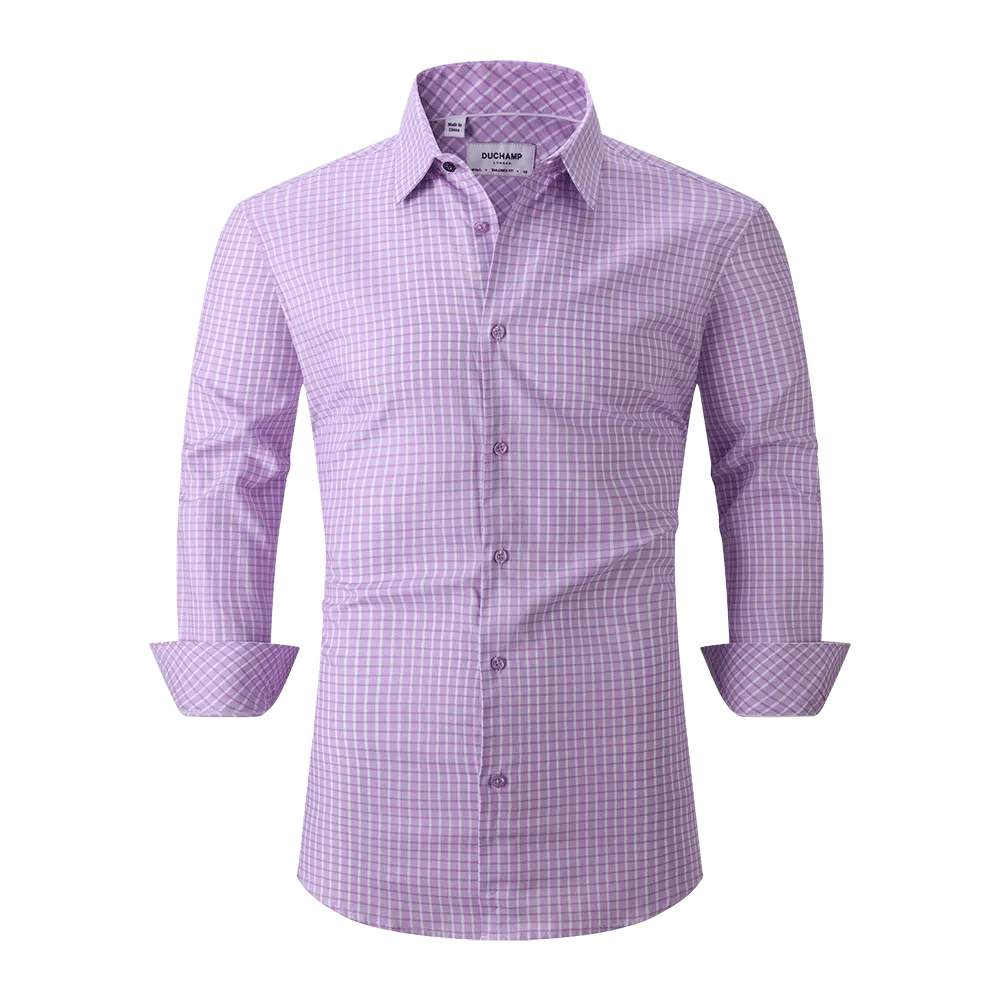 Duchamp London Checked Dress Shirt