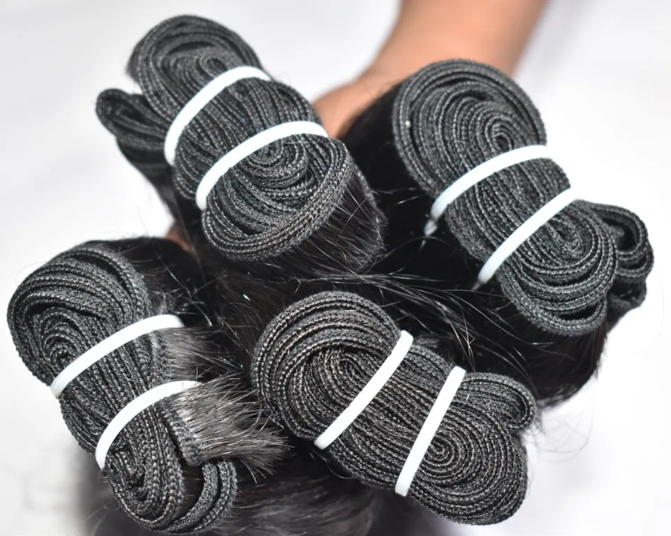Dye Black 20" inch Straight hair 1 bundle