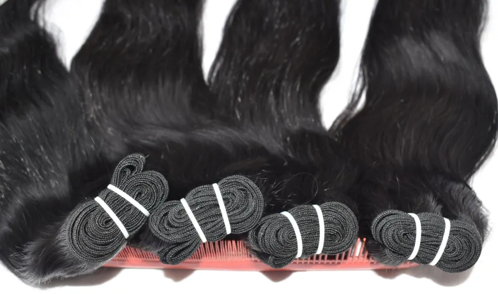 Dye Black 20" inch Straight hair 1 bundle