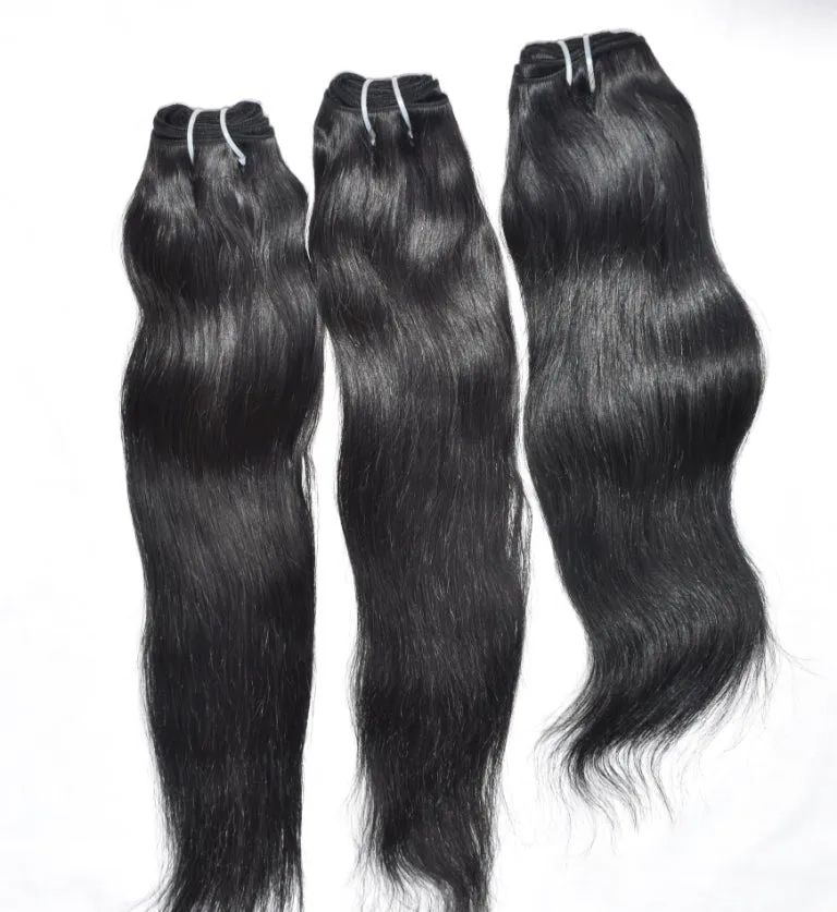 Dye Black 20" inch Straight hair 1 bundle