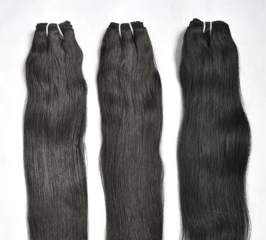 Dye Black 20" inch Straight hair 1 bundle